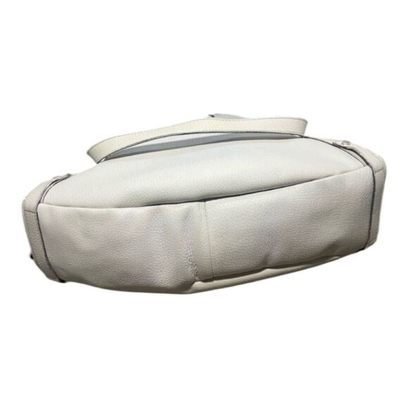 Gucci Women's Abbey D Ring Handbag Canvas Leather Shoulder Bag White - Picture 5 of 12